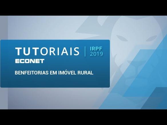 IRPF 2019 – Benfeitorias em imóvel rural