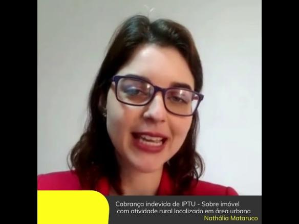 Cobrança indevida de IPTU – Sobre imóvel com atividade rural localizado em área urbana