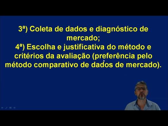 Vídeo Aula Estatística Aplicada à Avaliação de Imóvel Rural. Parte 1.