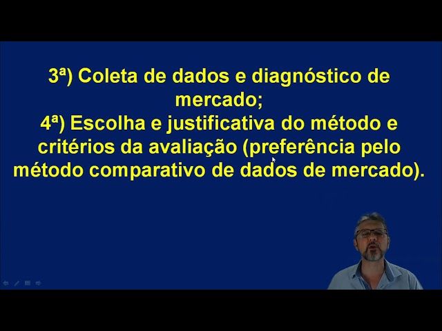 Vídeo Aula Estatística Aplicada à Avaliação de Imóvel Rural. Parte 1.