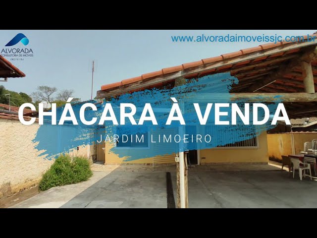 CHÁCARA À VENDA POR R0.000,00 E LOCAÇÃO POR R.500,00 NO JARDIM LIMOEIRO EM SÃO JOSÉ DOS CAMPOS