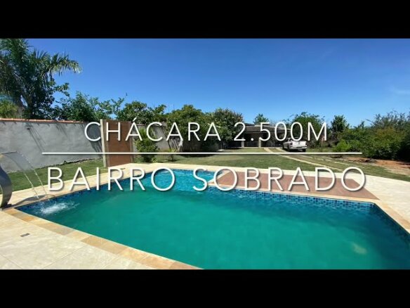 Chácara no bairro Sobrado (Z/N) São José dos Campos. 2500m