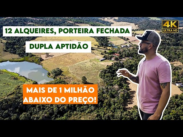 SÍTIO 12 Alqueires, PORTEIRA FECHADA – OPORTUNIDADE!!!
