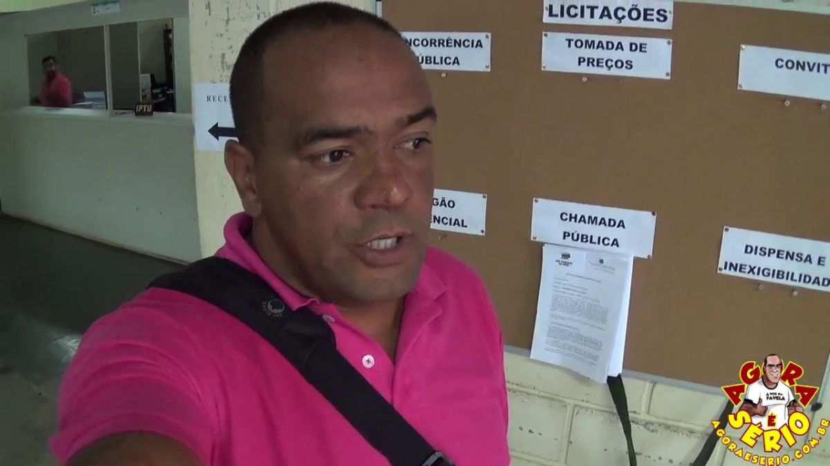 AGORA É SÉRIO DIRETOR DE FINANÇAS DE  SÃO LOURENÇO DA SERRA 2017 ABASTECIMENTO