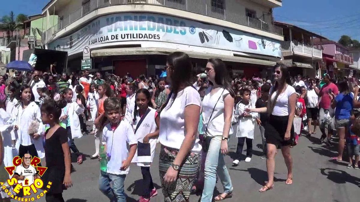 AGORA É SÉRIO SÃO LOURENÇO DA SERRA 25 ANOS DESFILE NO CENTRO ARIZINHO