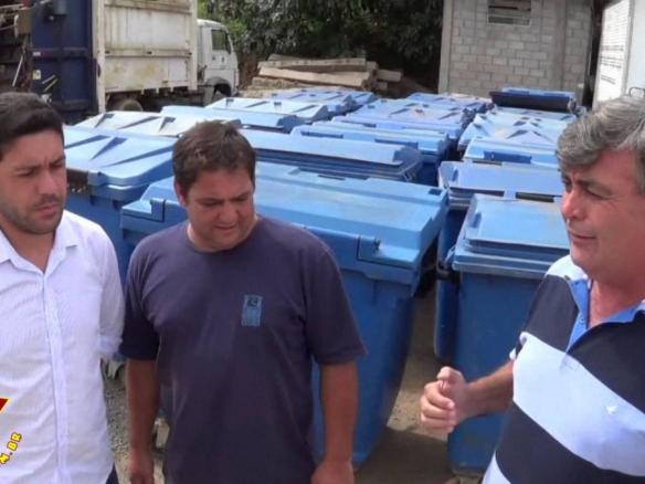AGORA É SÉRIO SÃO LOURENÇO DA SERRA APRESENTA AS LIXEIRAS CONTAINER