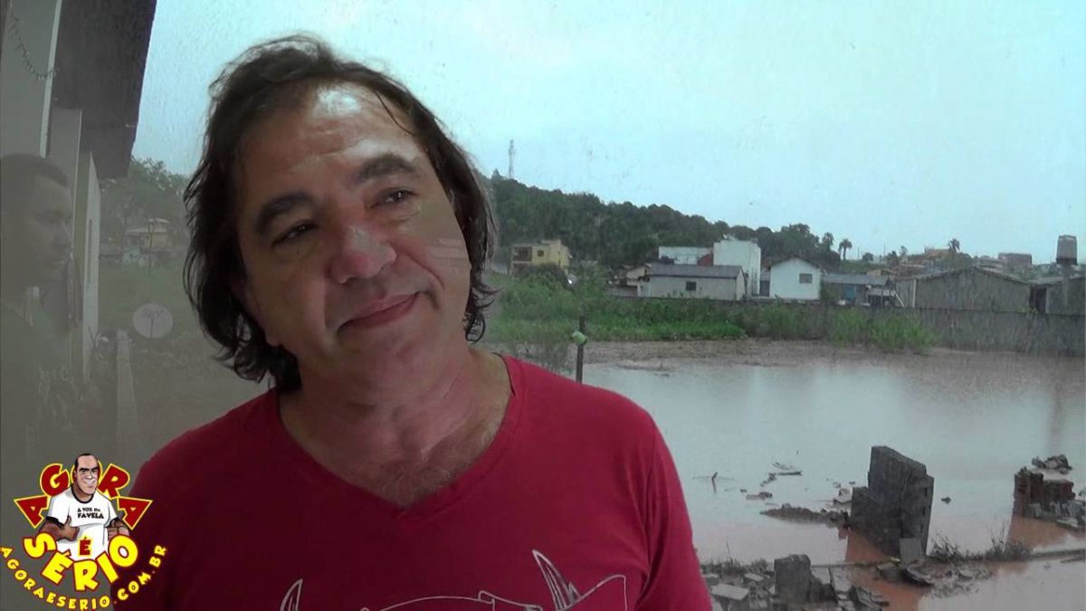 AGORA É SÉRIO SÃO LOURENÇO DA SERRA DIRETOR DE OBRAS MÁRCIO X ENCHENTE DE LAMA