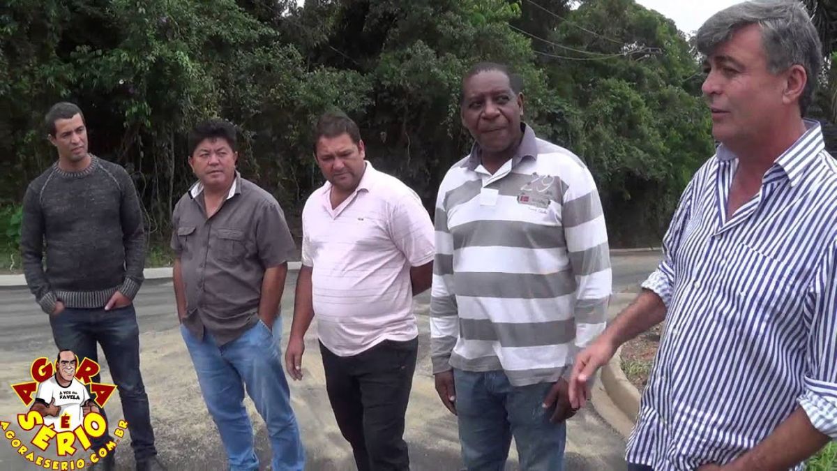 AGORA É SÉRIO SÃO LOURENÇO DA SERRA PAVIMENTAÇÃO DA AVENIDA FLOREAL PARK