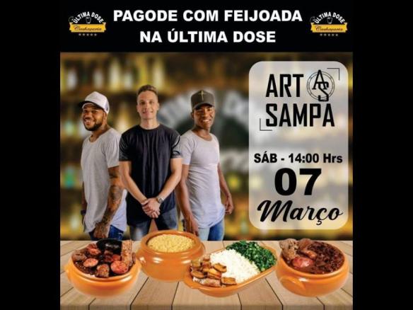 Art Sampa em São Lourenço da Serra nesse sábado dia 7 na cachaçaria Última dose