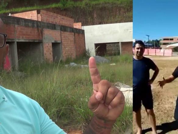 CIDADE DE SÃO LOURENÇO DA SERRA PRAÇA DO PAC ABANDONADA PREFEITO ARIZINHO