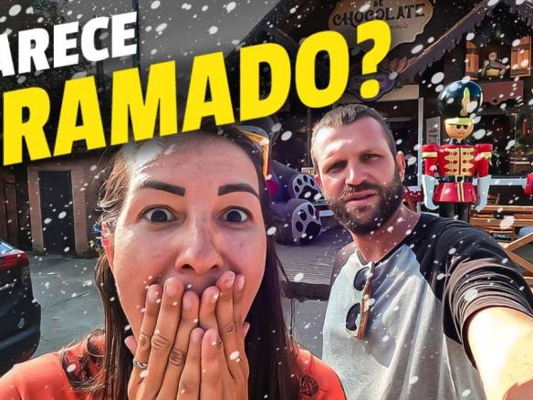 CIDADE SURPRESA NA SERRA MINEIRA EM CLIMA NATALINO, PARECE GRAMADO ep.64 #monteverde