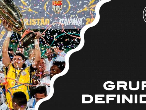 CORINTHIANS CONHECE GRUPO do CAMPEONATO PAULISTA de 2024