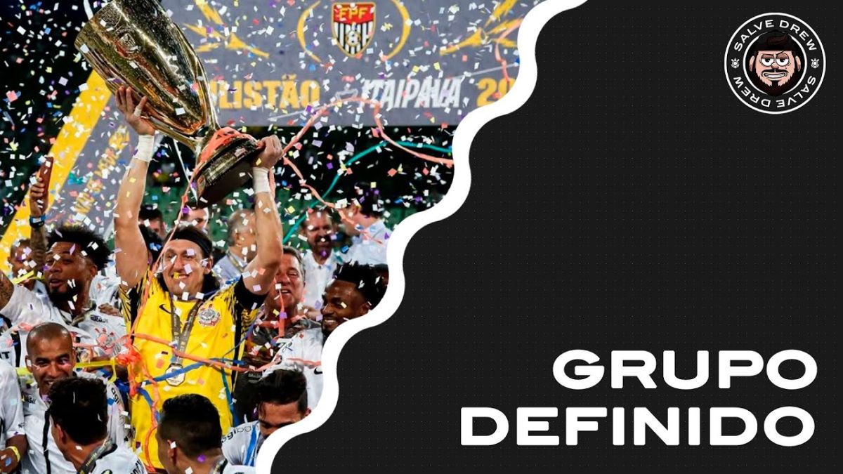 CORINTHIANS CONHECE GRUPO do CAMPEONATO PAULISTA de 2024