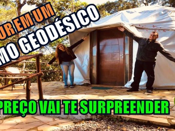 DOMO GEODÉSICO EM JUQUITIBA/SP – interior de São Paulo. TOUR PELA HOSPEDAGEM DO AIRBNB