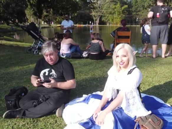 FAVELACOP SOBREVOANDO A FESTA MEDIEVAL NO RIO ABAIXO DE JUQUITIBA