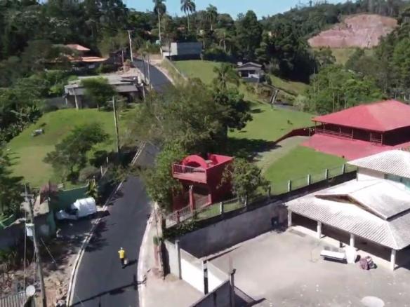 FAVELACOP SOBREVOANDO A RUA BENEDITO DELFINO PINTO SÃO LOURENÇO DA SERRA