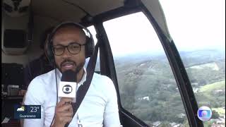 GLOBOCOP SOBREVOANDO A FAVELA DO JUSTINO JUQUITIBA ESTADO DE EMERGÊNCIA.