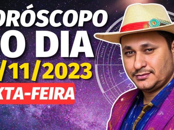 HOROSCOPO DO DIA 17/11/2023 | SEXTA-FEIRA por Cigano Francisco