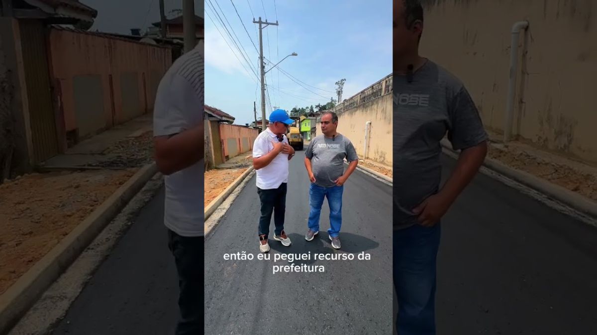 JAIRO DO BARNABÉS AGRADECE AO PREFEITO AYRES PELA PAVIMENTAÇÃO DA RUA JOSÉ DIAS NO DISTRITO DOS