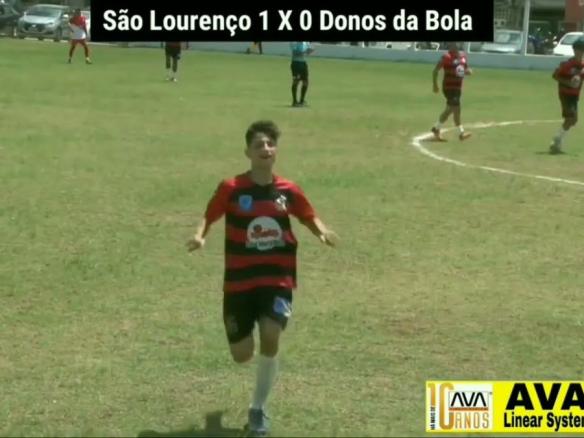 Jovem promessa de São Lourenço da Serra SP, habilidoso, veloz, chutes certeiros.