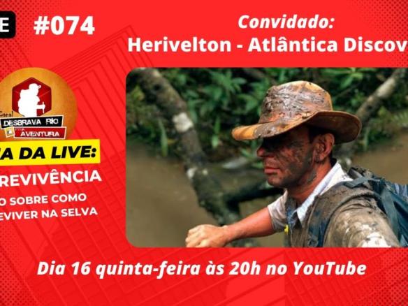 🔴 Live com Herivelton da Atlântica Discovery | #074 | Canal Desbrava Rio