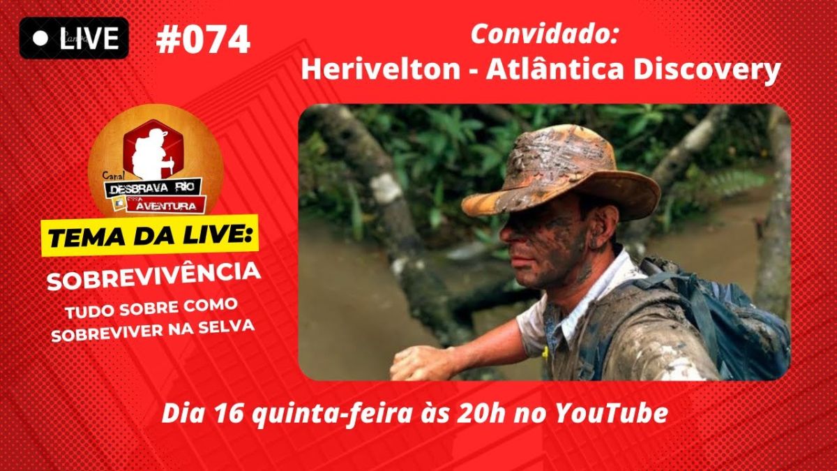 🔴 Live com Herivelton da Atlântica Discovery | #074 | Canal Desbrava Rio
