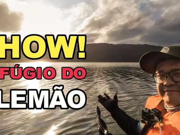 Maior Pé Frio nesta pescaria. Refúgio do Alemão, Juquitiba.