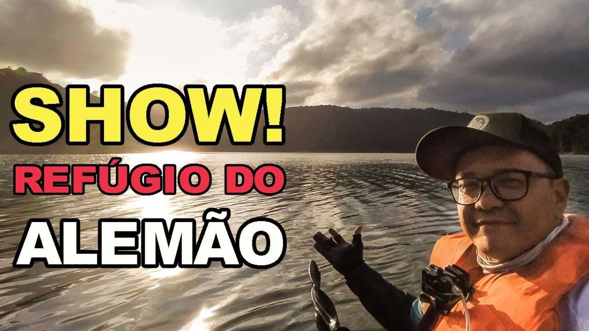Maior Pé Frio nesta pescaria. Refúgio do Alemão, Juquitiba.