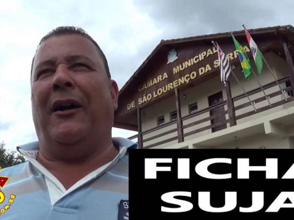 PEPE VEREADOR DE SÃO LOURENÇO DA SERRA É FICHA SUJA