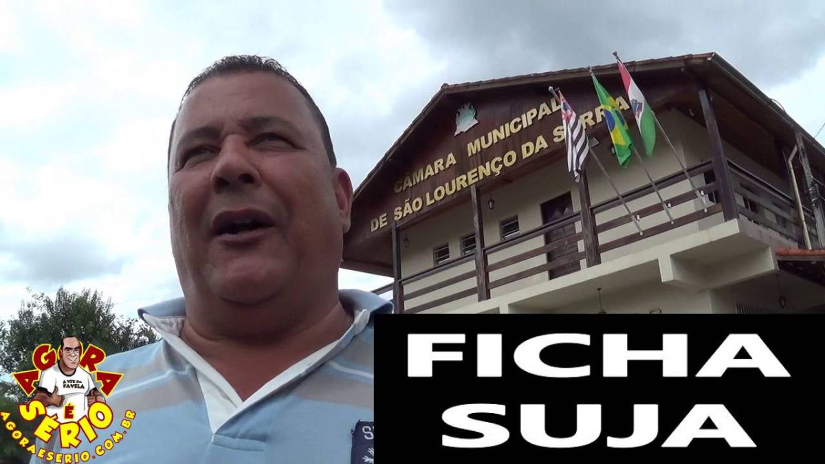 PEPE VEREADOR DE SÃO LOURENÇO DA SERRA É FICHA SUJA