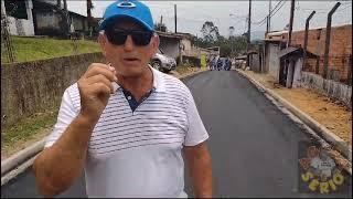 PREFEITO AYRES PAVIMENTA A RUA JOSÉ DIAS NO BARNABÉS E SE TORNA O CAMPEÃO DE RUAS ASFALTADAS E