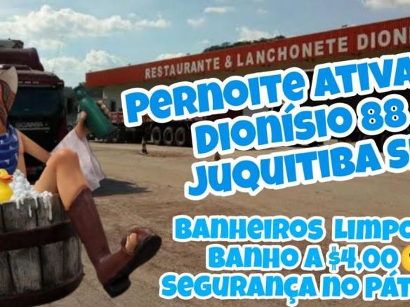 Parada para Pernoite “Dionísio 88 Juquitiba SP” Um excelente Ponto de Apoio ao Motorista…