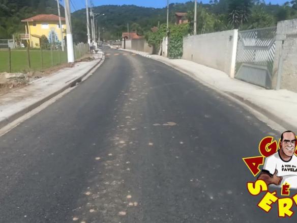 Pavimentação da Estrada dos Pratas em São Lourenço da Serra