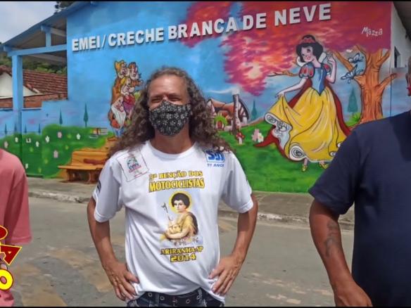 Projeto orgulho de São Lourenço da Serra grafite