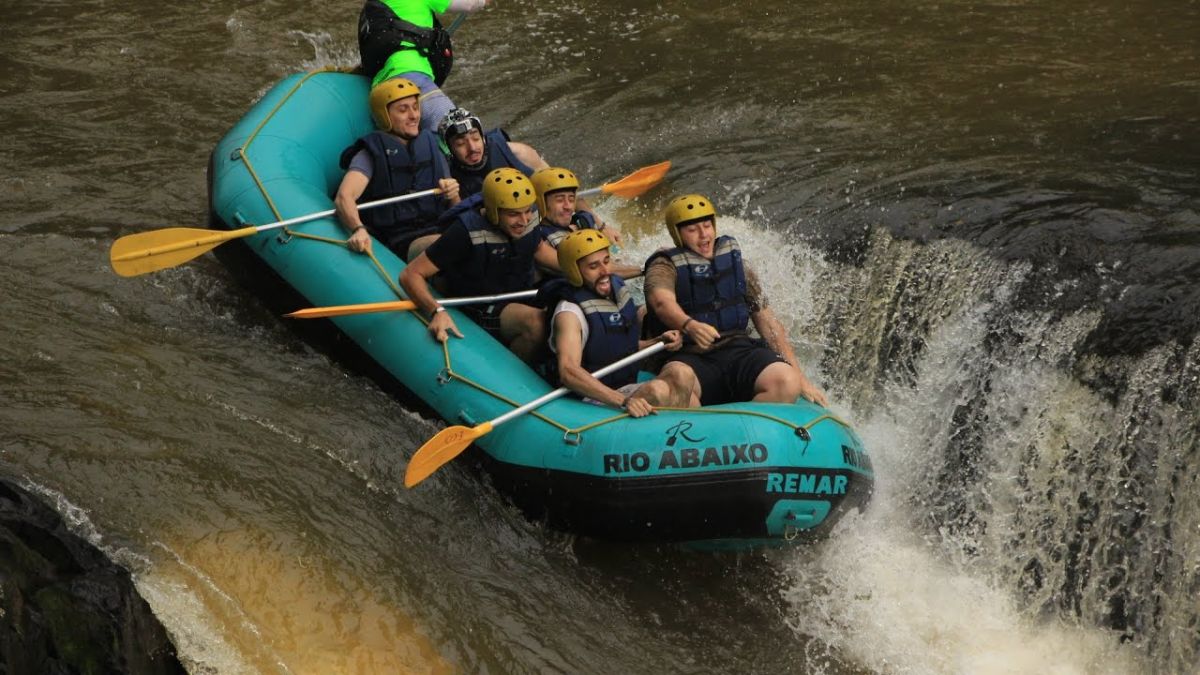 Rafting! Dia irado demais em Juquitiba/SP.