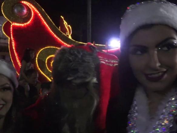 SÃO LOURENÇO DA SERRA FESTA DE NATAL 2018 PREFEITO ARIZINHO CHEGADA DO PAPAI NOEL