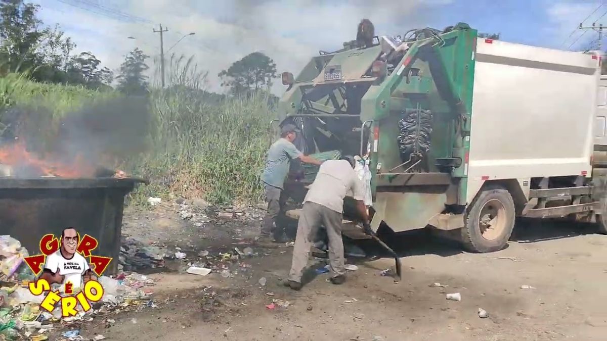 SÃO LOURENÇO DA SERRA PEGA DO O LIXO DE JUQUITIBA VERGONHA MUNICIPAL