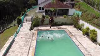 Sítio as margens da represa em Juquitiba