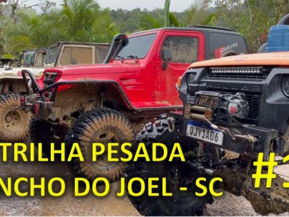 Trilha Pesada no Rancho do Joel  Parte1