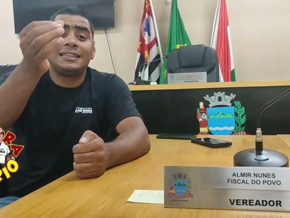 VEREADOR ALMIR PARABENIZA A SAUDE DE SÃO LOURENÇO DA SERRA