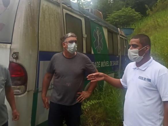 VEREADORES DE SÃO LOURENÇO DA SERRA HERÂNÇA MALDITA UNIDADE MOVEL DE SAÚDE