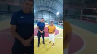 Vereadora Ethel Gisondi parabeniza o departamento de Esportes de São lourenço da Serra pela reforma.