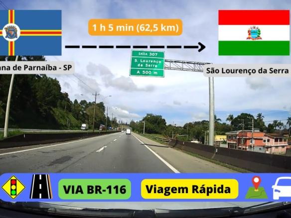 Viagem Rápida | SP-270 | Santana de Parnaíba x São Lourenço da Serra, São Paulo