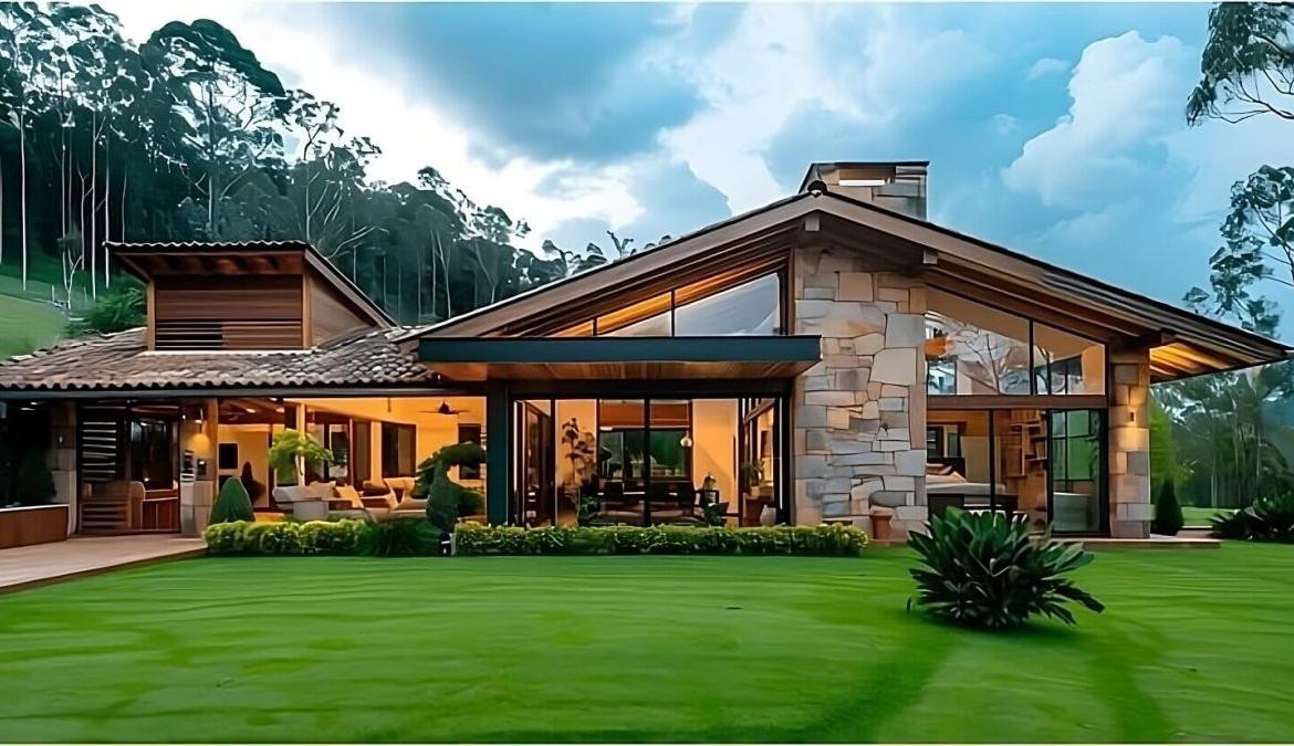 Casa na Floresta Sitios e Chacaras imoveis rurais a venda ou aluguel de temporada mata arvores