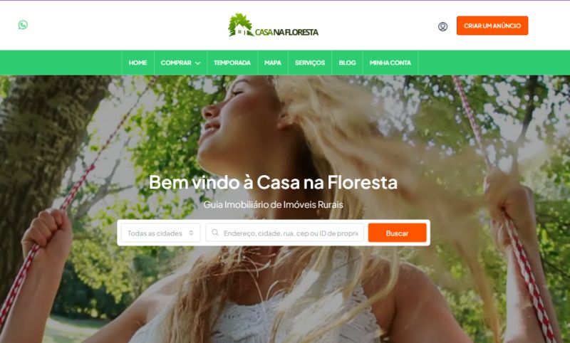 Por que o Portal Casa na Floresta é um dos Melhores para Imóveis Rurais