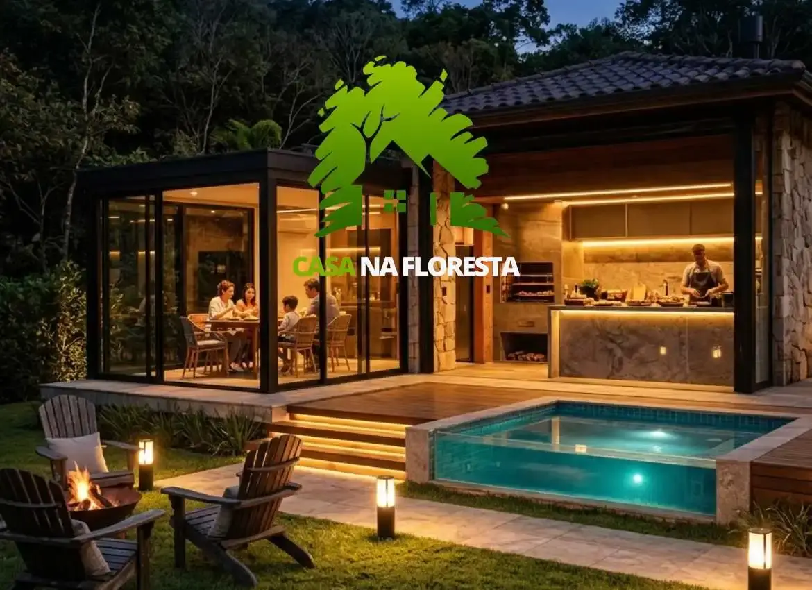 Casa na Floresta Imóveis Sítios e Chácaras - Lazer veraneio